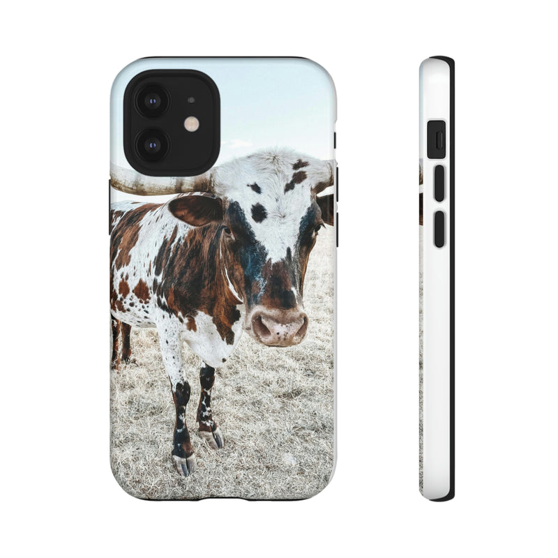 Longhorn Cow iphone Tough Cellphone Case