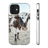 Longhorn Cow iphone Tough Cellphone Case