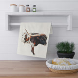 Longhorn Bull Kitchen Towel