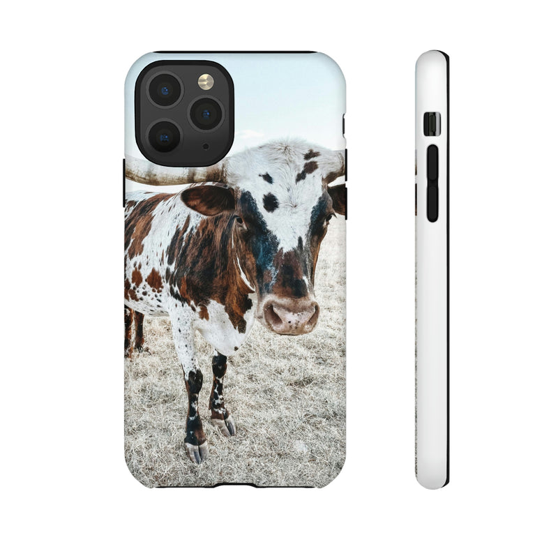 Longhorn Cow iphone Tough Cellphone Case