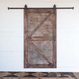 Sliding Barn Door with Rail