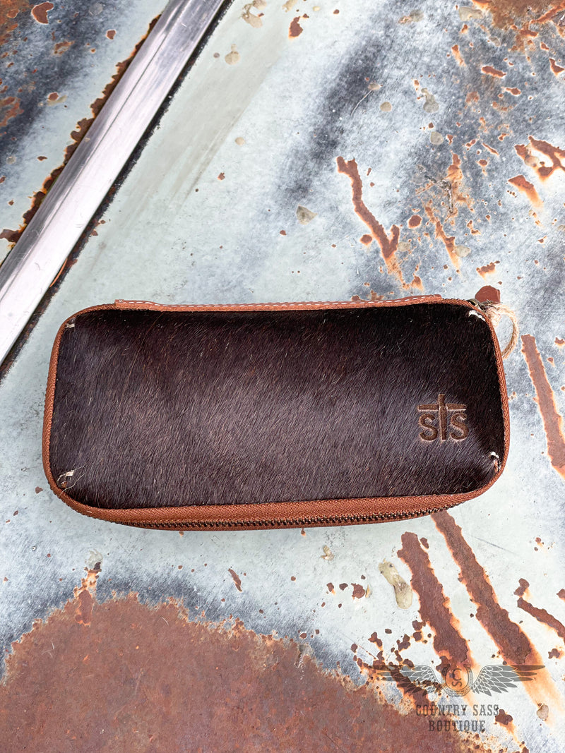 STS Cowhide Sunglass Case