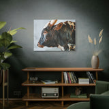 Longhorn Bull Canvas