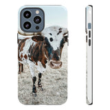 Longhorn Cow iphone Tough Cellphone Case