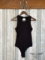 Black Carmen Bodysuit