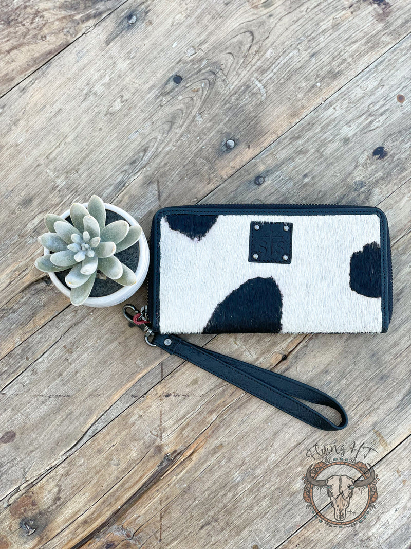 Cowhide Rosa Wallet