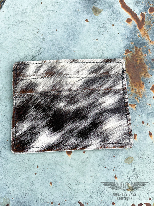 Cowhide Credit Card Wallet