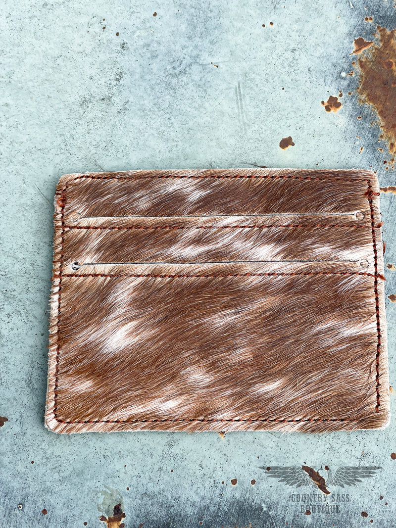 Cowhide Credit Card Wallet