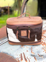 Cowhide Train Case