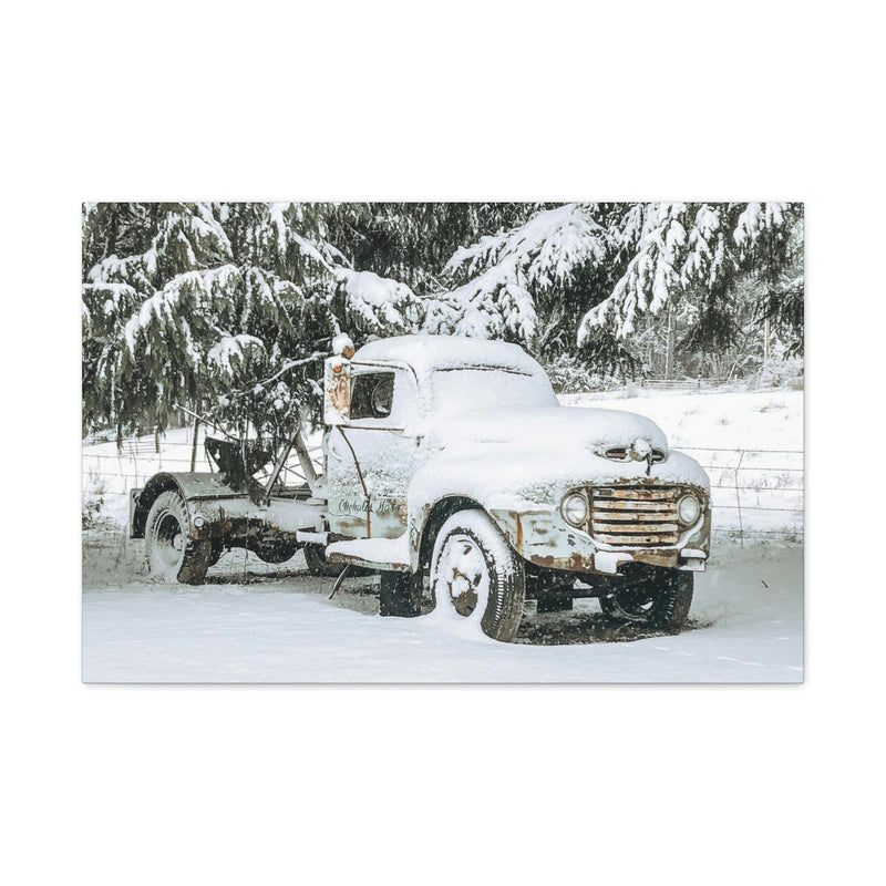 1948 Ford Tow Truck Canvas