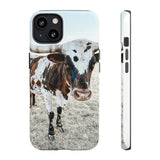 Longhorn Cow iphone Tough Cellphone Case