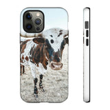 Longhorn Cow iphone Tough Cellphone Case