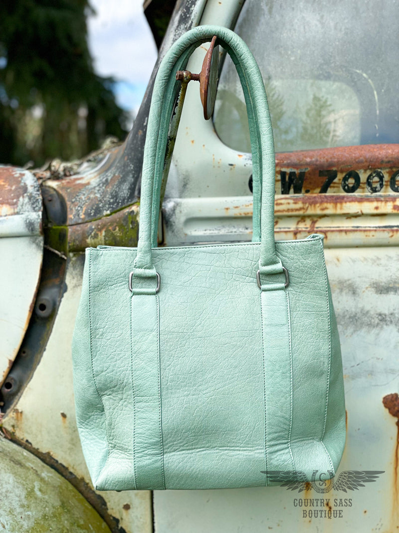 Marlowe Seafoam Tote