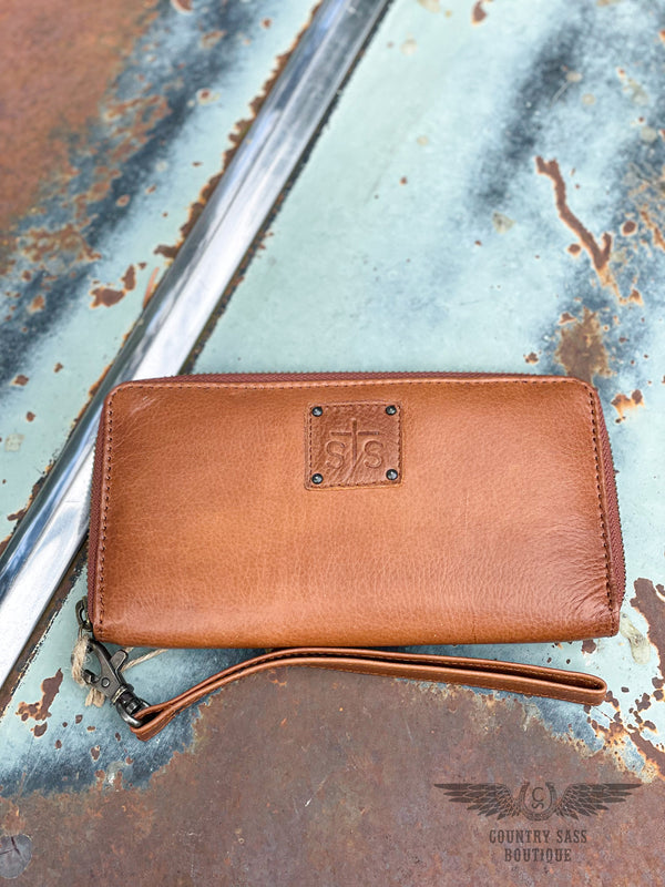 Saddle Brown Rosa Wallet